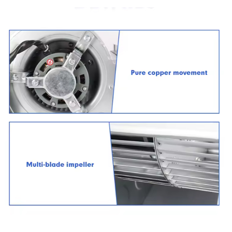 230V 160mm diameter ac motor pemutar luaran kipas emparan saiz mini